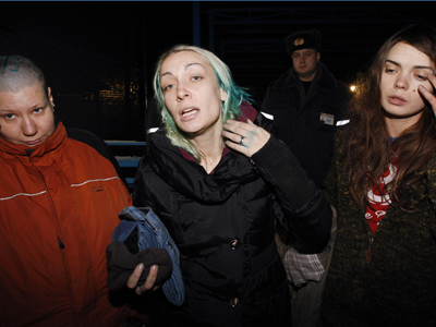 First FEMEN images after alleged KGB torture