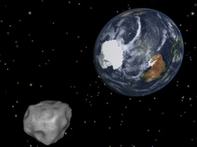 Near-miss: 150-foot-wide asteroid darts past Earth