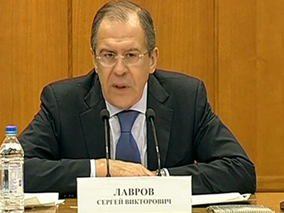 Lavrov: No success while Syria opposition is fanatical about ousting govt