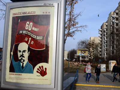 Lenin Poleaxed: Polish company pulls ad campaign after public condemnation