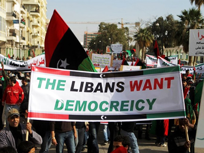 Why Libyan uprising is not “people toppling dictator”