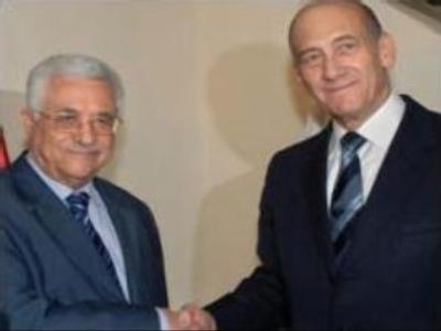 Mahmoud Abbas & Ehud Olmert to meet regularly