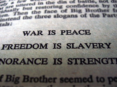 George Orwell’s guide to the news