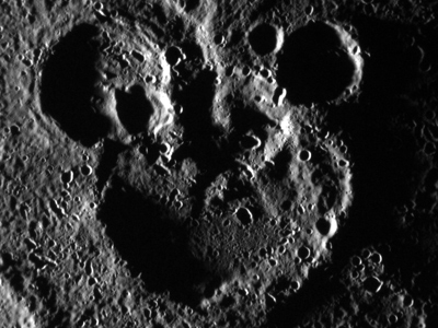 Not Pluto: Mercury Mickey Mouse snapped by NASA orbiter