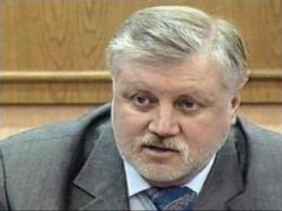Mironov seeks regions’ support to extend presidential term