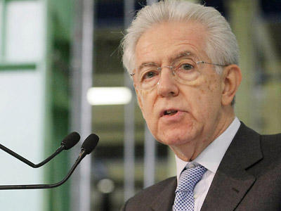 Italian PM Mario Monti steps down