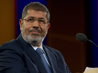 Egypt's Morsi: 'Farce of Israeli aggression' against Gaza will end today