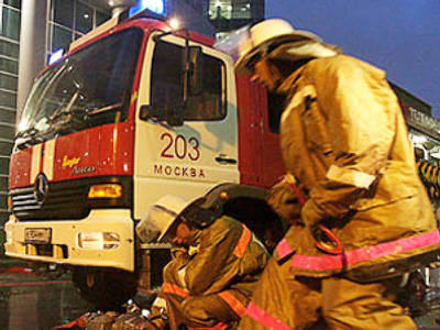 Moscow arson claims French family