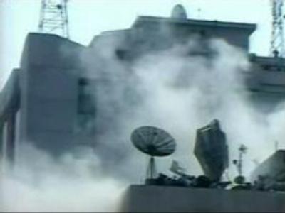 Multi-storey building on fire in Bangladesh capital