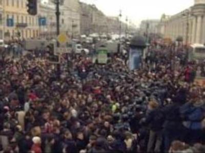 Nationalists’ rally over in St Petersburg