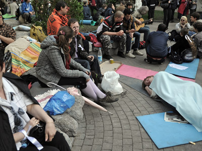 Moscow sit-in: Real opposition or political circus? (PHOTOS, VIDEO)