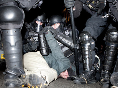 Occupational hazard: Brutal arrests in Re-Occupy Portland