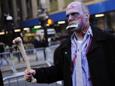 Occupy plans Zombie Xmas shop shock