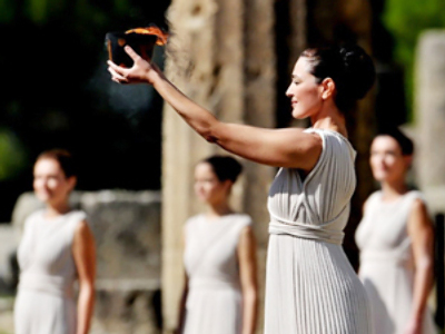 Olympic flame lit for Vancouver Games