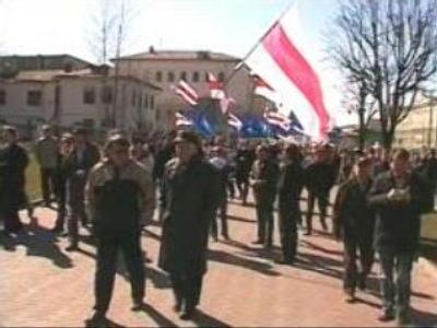 Opposition protests in Belarus largely non-violent