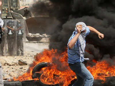 Palestinian demos turn violent as Israeli police unleash water cannons, rubber bullets (PHOTOS)