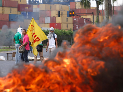 Panama protests against free-trade zone land sales (PHOTOS)