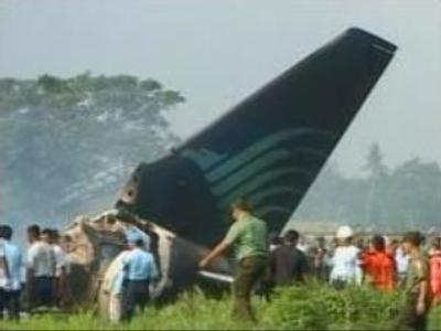 Passenger jet crashes in Indonesia