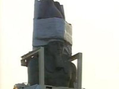 Pharaoh’s statue set for new home