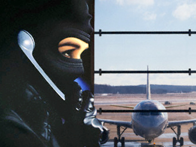 Phone terrorist just wanted sister to catch the plane