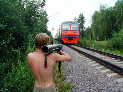 Teens busted “spooking” trains with flamethrower