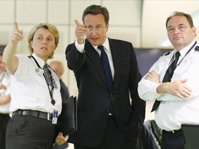 Cameron cops flak for importing police advice from US