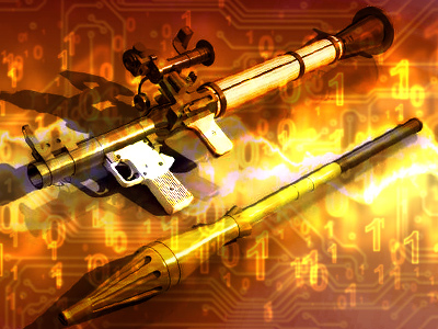 Police seize internet-linked grenade launcher