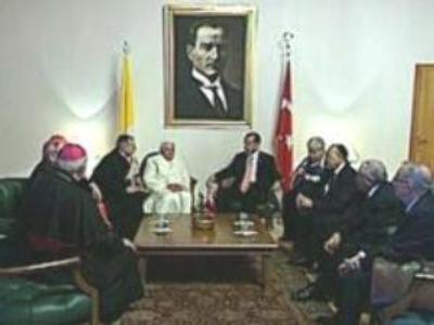 Pope calls for religious reconciliation