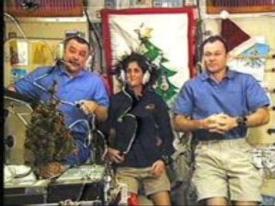 Press-conference from Space