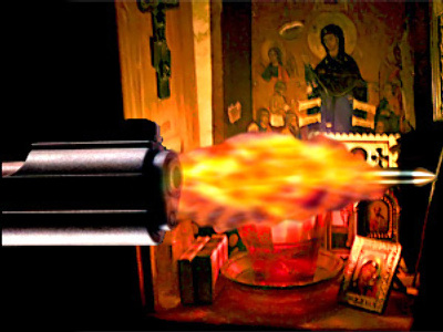 Priest murders his wife and child