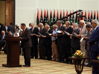Protesters storm Libyan parliament
