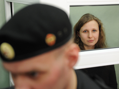 Russian court denies suspension of jail term for Pussy Riot member