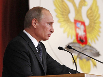 West clings to Arab influence with airstrike democracy - Putin