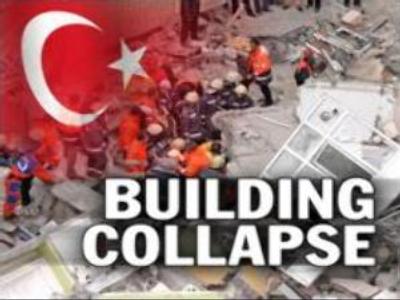 1 rescued after apartment block collapse in Istanbul