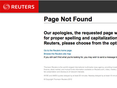 Reuters hacked: Bogus blog posts claim Syrian rebel exodus (CACHED COPIES)