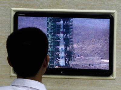 ‘Provocative’ North Korean rocket fails shortly after launch