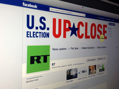 RT's online news 'more social' than CBS, Bloomberg and WSJ