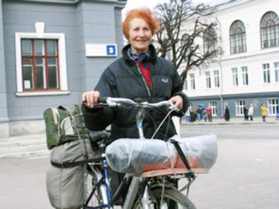 Across Russia on a bicycle...at 70