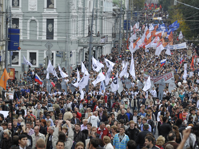 Russian opposition rallies: LIVE updates