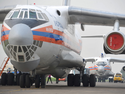 Moscow sends 2 planes to pick up Russians hit by Syrian war