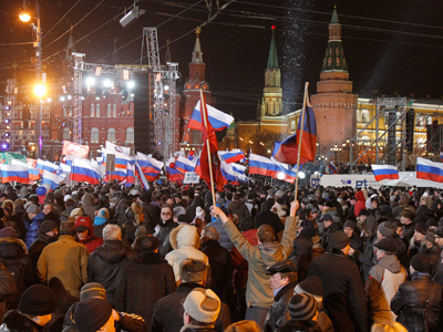 Russian presidential vote: LIVE UPDATES (PHOTOS)