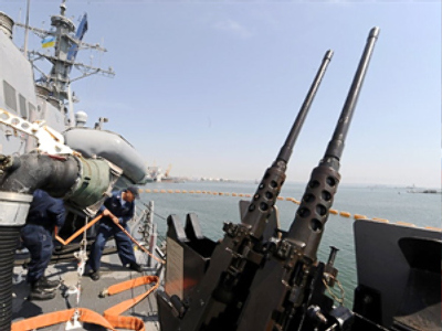 Russia warns NATO over build-up of warships in Black Sea