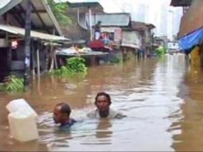 Russian man missing in Jakarta flood