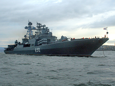 Russian warships on maneuvers, will re-supply in Syria