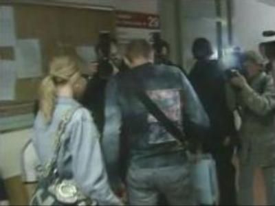 Russian woman beaten by Spanish police
