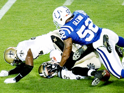 Porter steals Lombardi Trophy for Saints at Super Bowl