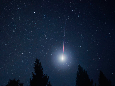 Wishing on a falling…satellite?