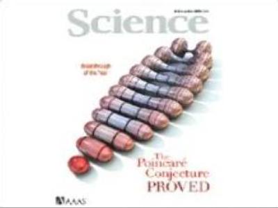 "Science" magazine honours Russian mathematician