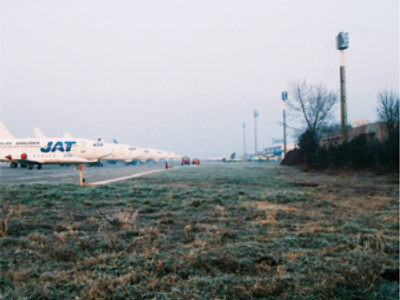 Serbian airport cleared by Russian mine sweepers