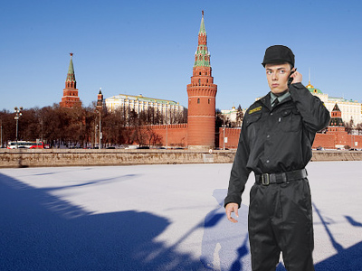 Secret service eliminates 2-meter-long threat to Kremlin